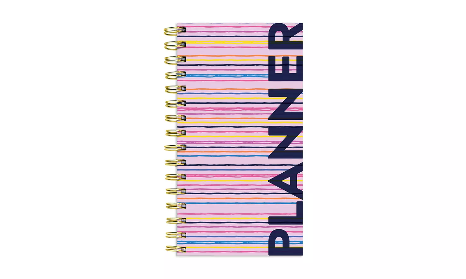 Undated Ultimate Weekly Spiral Pocket Planner  - For Notes, Contacts, & Calendar - Primary Image