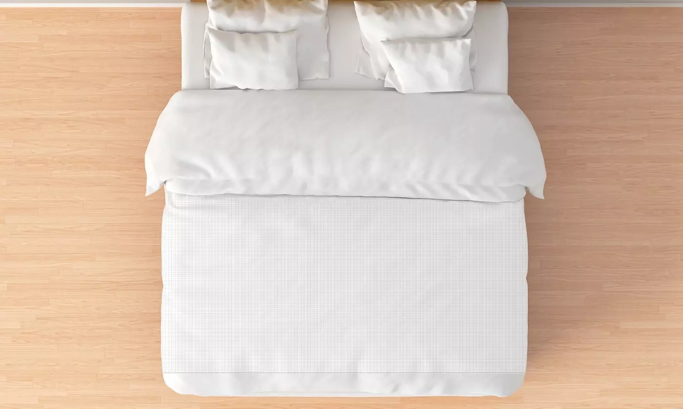 NewHome Organic Cotton Silver Fiber Grounding/Earthing Fitted Sheet