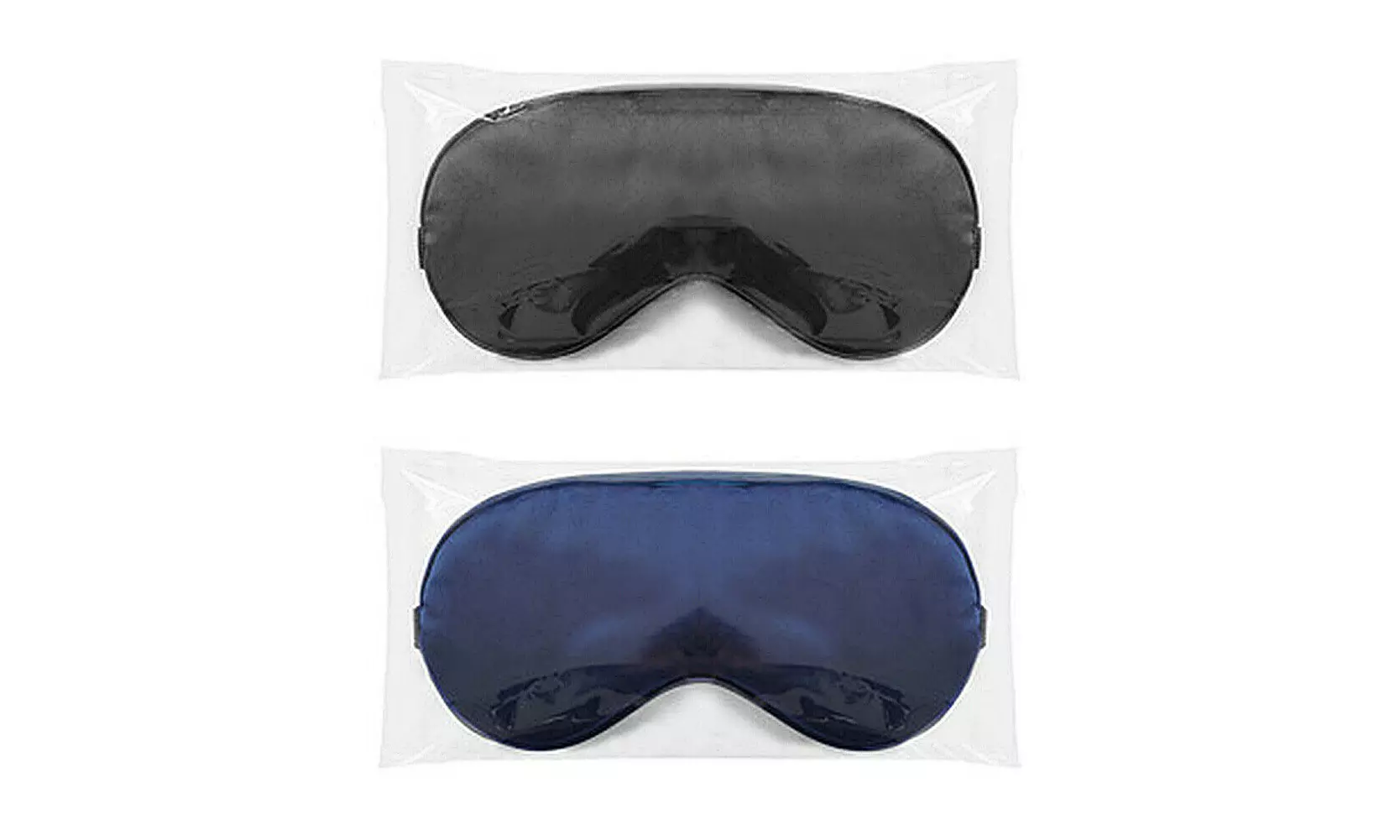 Double-sided Satin Silky travel Sleep Eye Mask Cover Padded Blindfold Smooth