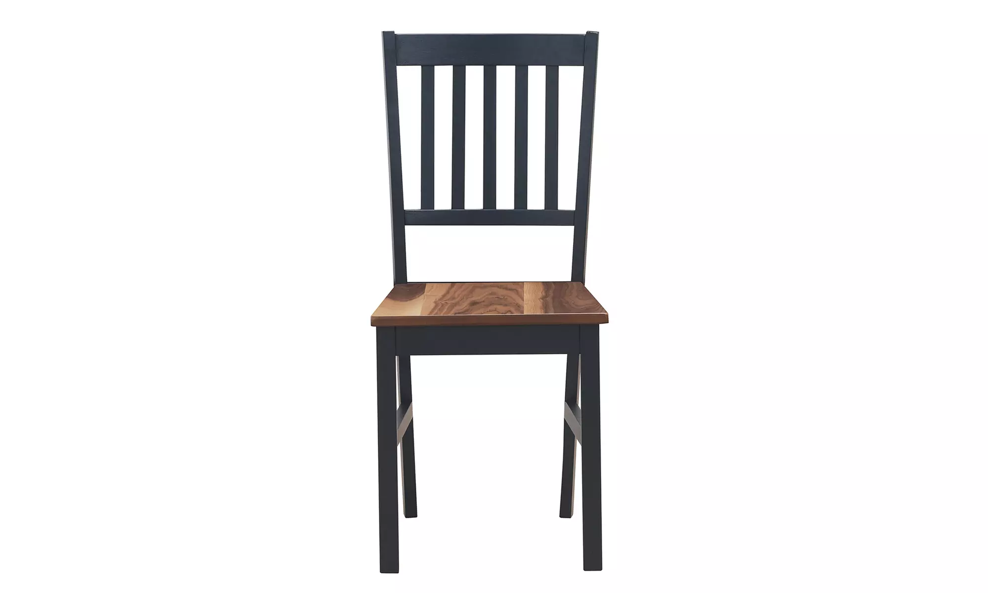 Set of 4 Dining Chair Kitchen Spindle Back Side Chair with Solid Wooden Legs