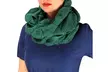Peach Couture Cowl Neck Loop Scarf Winter Knit Thick Neck Warmer - Second Medium