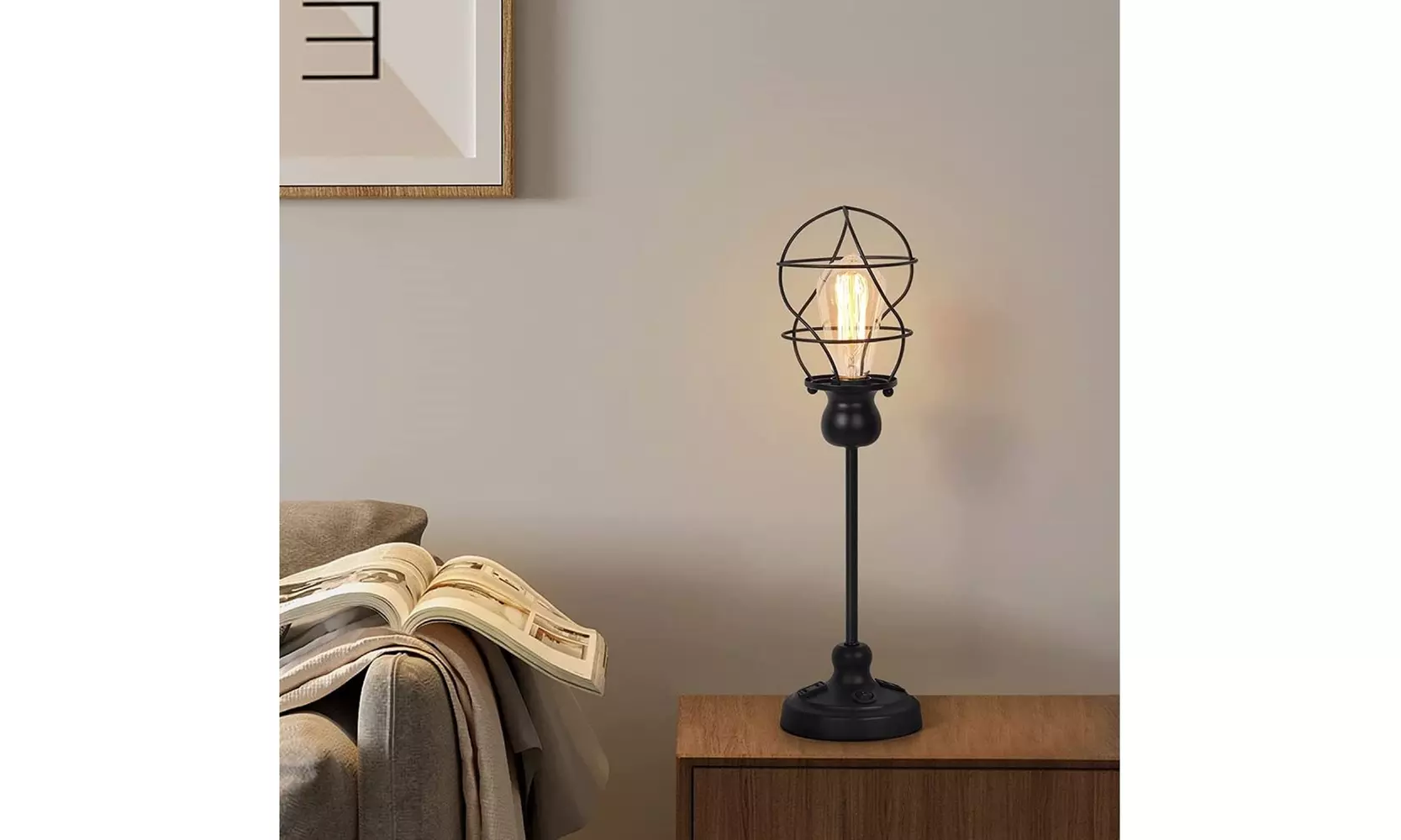 Creative table lamp Modern Bedside Light Fixtures for Bedroom Living Room