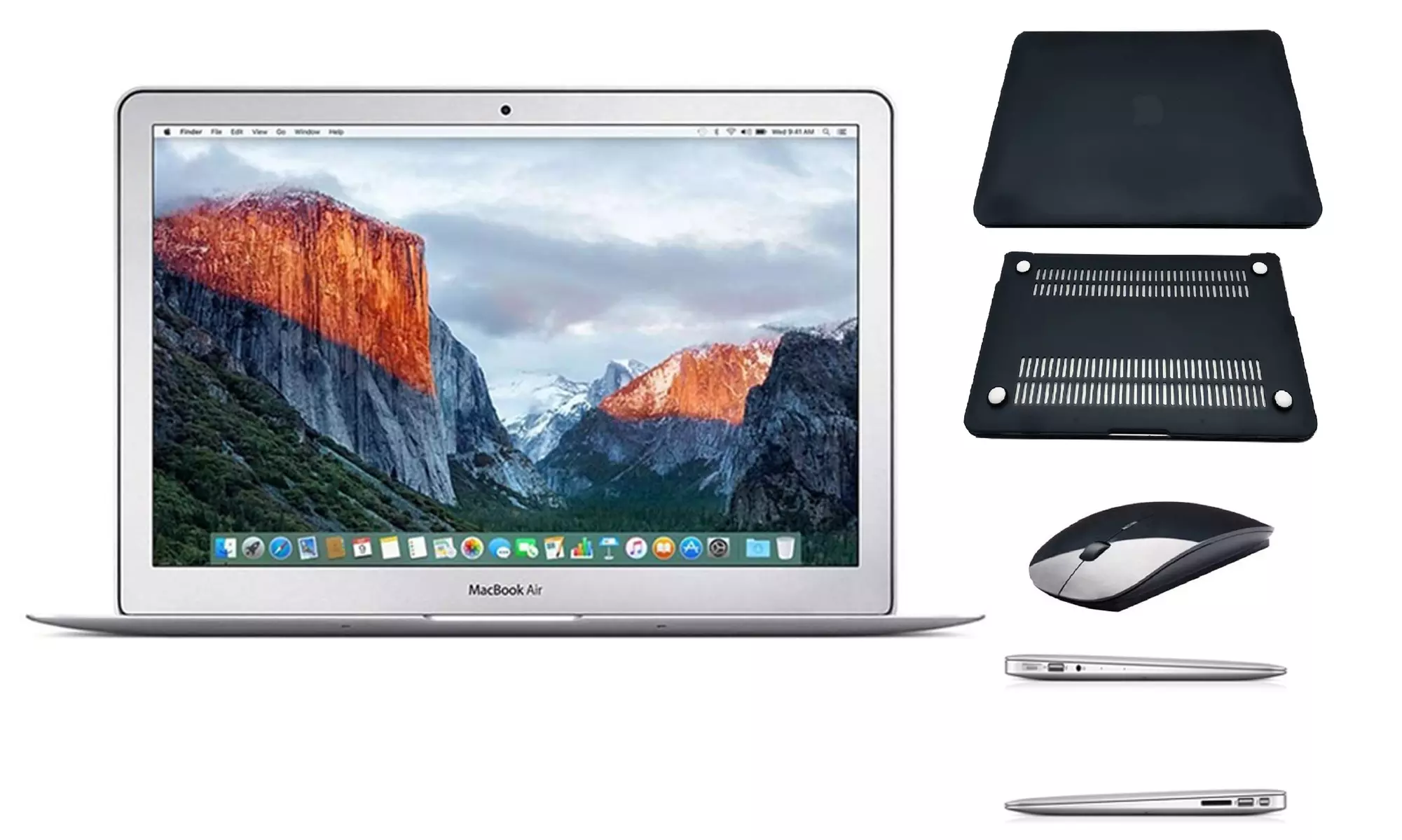 Apple Macbook Air 13.3" MMGG2LL/A Bundle with Case & Mouse (Scratch & Dent) - Primary Image