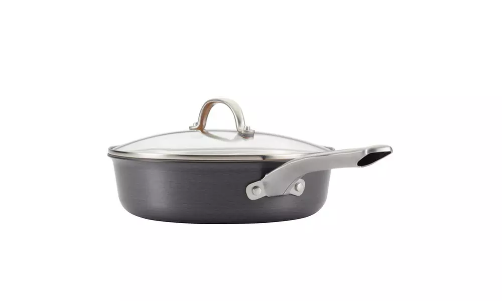 Ayesha Curry Home Collection Hard Anodized Aluminum Cookware Set 11pc - Second Medium