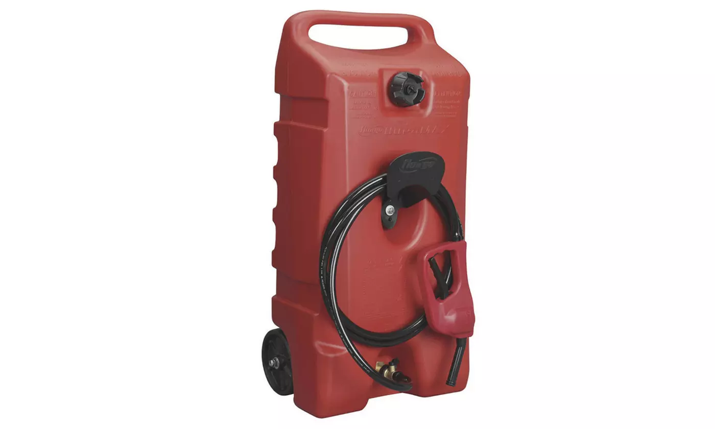 14 Gallon Gas Can Transfer Fuel Caddy  Scepter 06792 Flo N'Go DuraMax New  - Primary Image