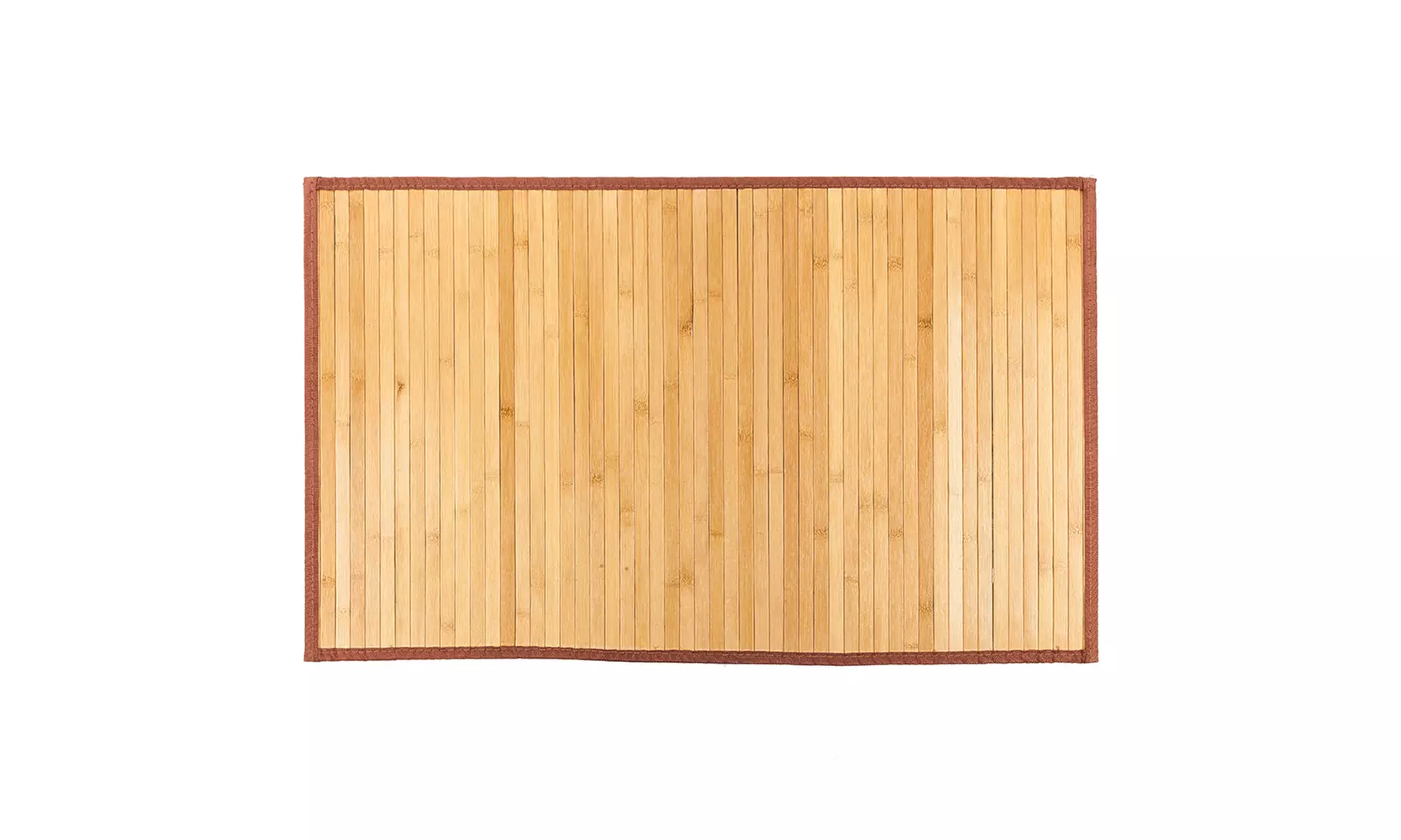 21' x 34' Non-sliding Bamboo Floor Mat - Second Medium
