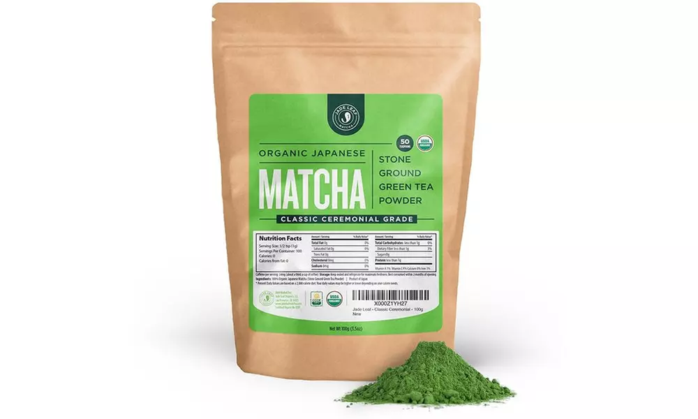 Jade Leaf Organics Organic Japanese Matcha Green Ceremonial Grade Tea Powder - Second Medium