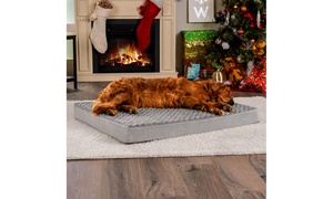 FurHaven Deluxe Dog Pet Bed. Multiple Options Available.