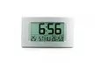 8.7inch Large Lcd Screen Indoor Thermometer Hygrometer Digital Clock Wall Clock - Second Medium