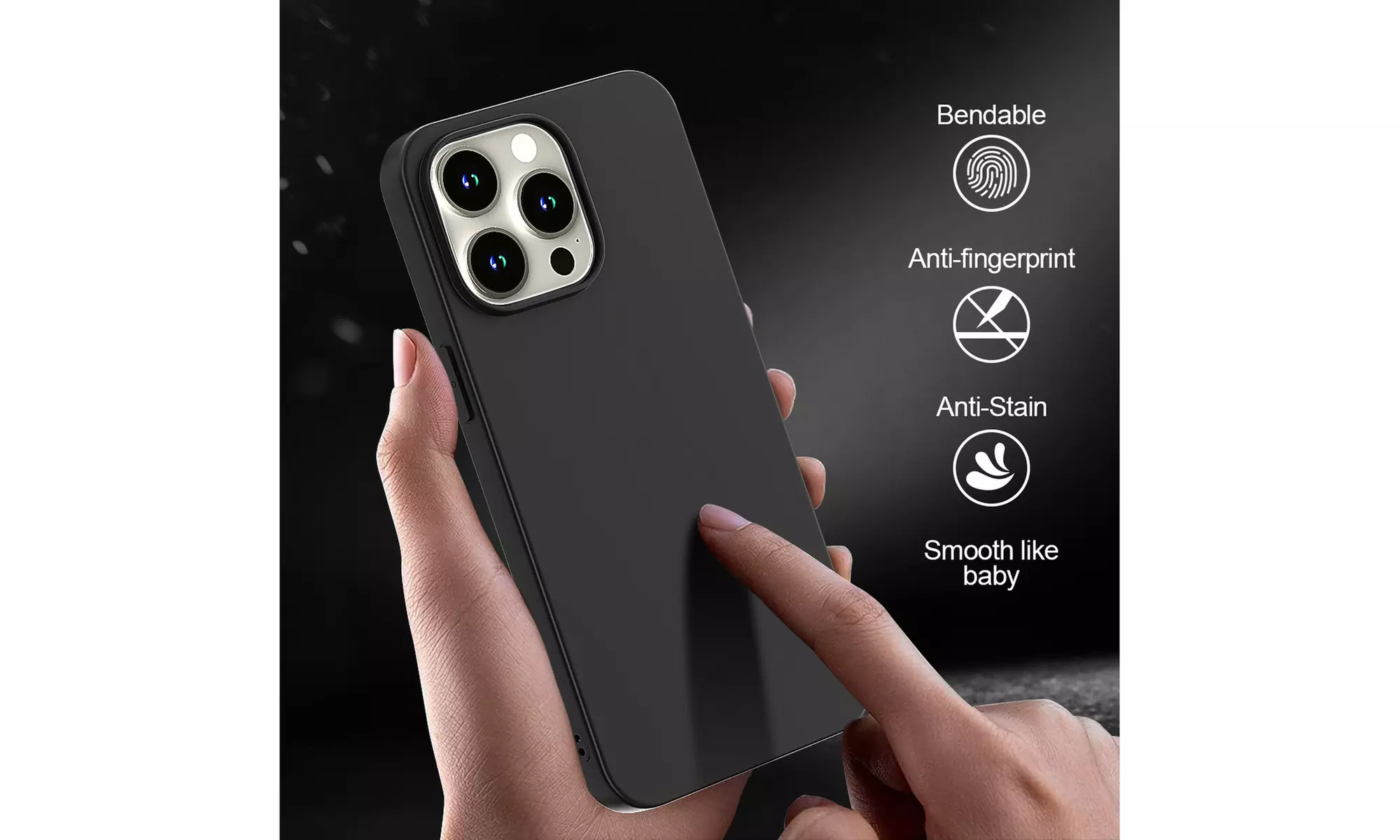 For iPhone 15 Pro Max/15 Case Shockproof Ultra Slim Soft Protective Cover