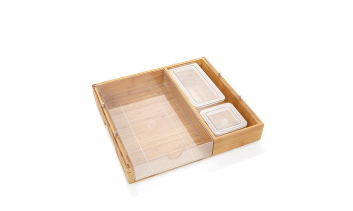 Curtis Stone Mini-Workbench Bamboo Cutting Board | Groupon