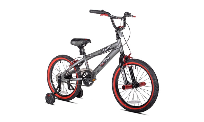 bmx bike silver