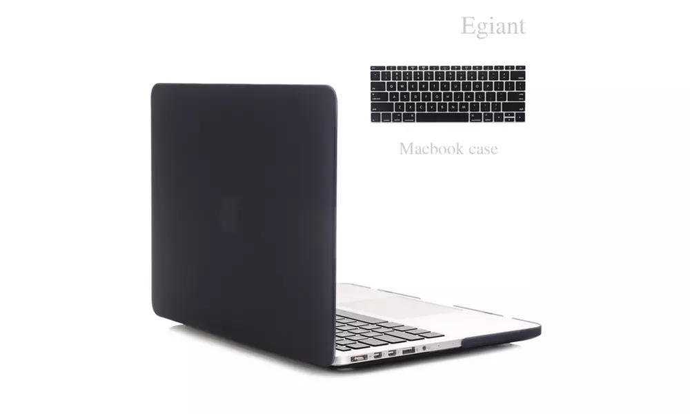 Hard Shell Portfolio Case with Keyboard Skin for Apple Macbook (2008-2017) - Primary Image