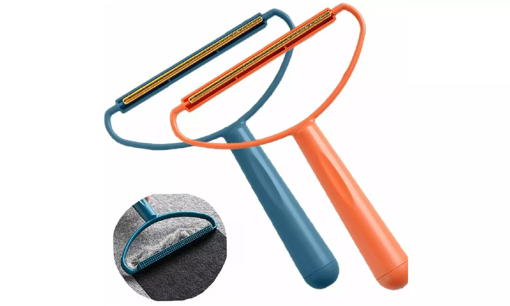 US 2-4 Pack Lint Remover Rollers Clothes Fuzz Pet Hair Shaver TIKA Double Sided