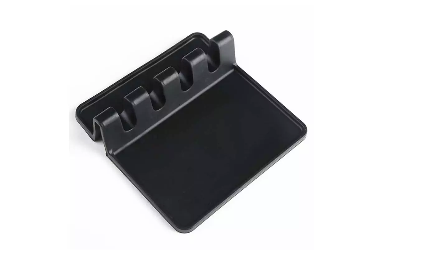 Silicone Spoon Rest with Drip Pad-Comes In 4 Colors