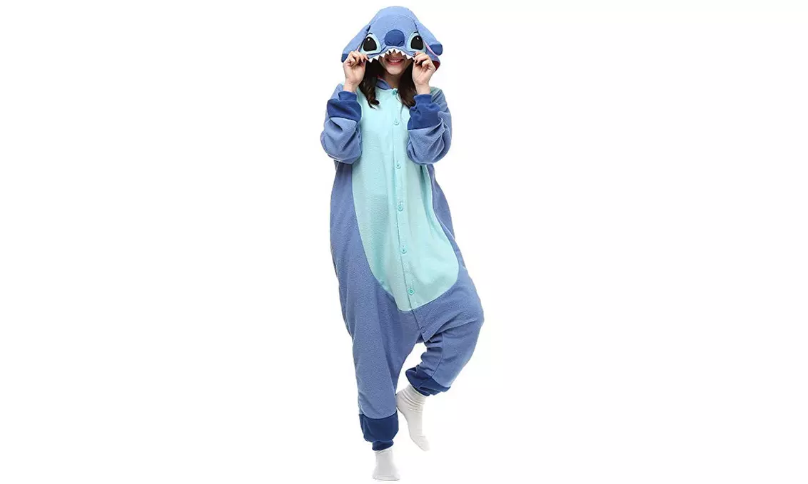 Adult Stitch Onesie Animal Pajamas  - Primary Image