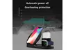 Universal 3 in 1 Wireless Charging Station Stand Dock QC 3.0 Charger Adapter - Second Medium