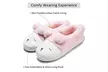 GaraTia Warm Indoor Slippers for Women Fleece Plush Bedroom Winter Boots - Second Medium