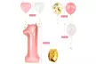 Inverlee 1st Birthday Decorations Princess Party Supplies Set - Second Medium