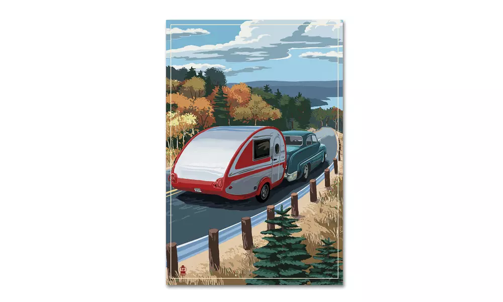 Lantern Press 'Transportation' Canvas Art - Primary Image