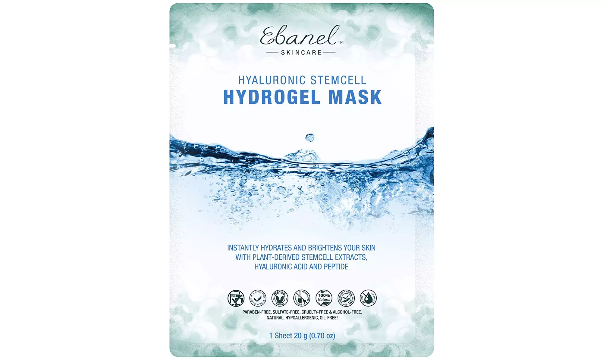 Ebanel 10 Pack Korean Hydrogel Facial Face Mask Sheet - Primary Image