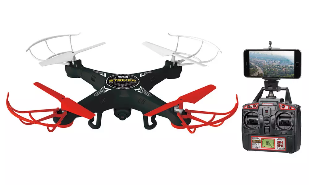 Striker 2.4GHz 4.5CH RC Camera Spy Drone - Striker , Striker-X or Live-View - Second Medium