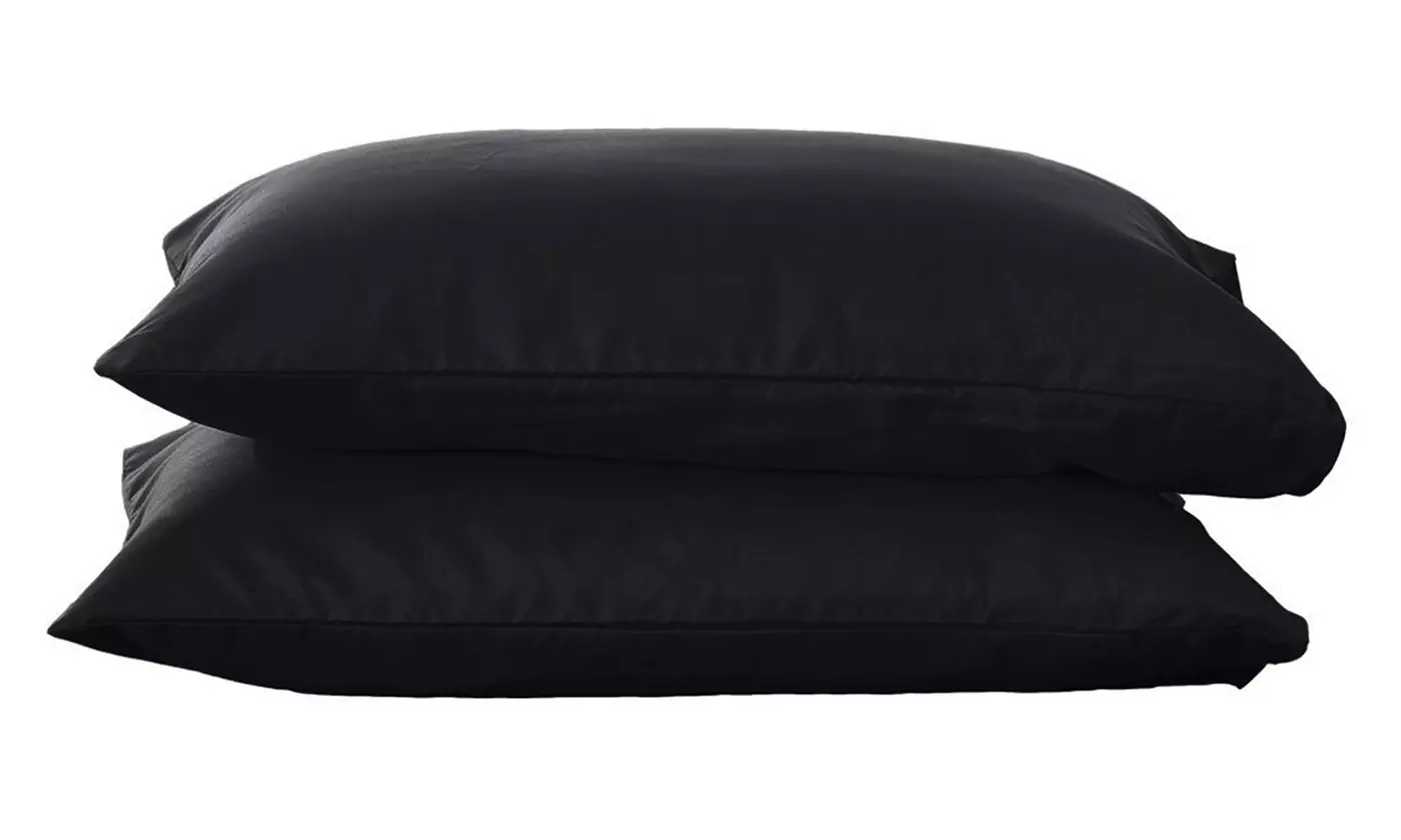 2 Pcs Ultra Soft Microfiber Pillowcases Set Standard or King Size