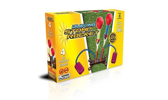 dueling stomp rocket target