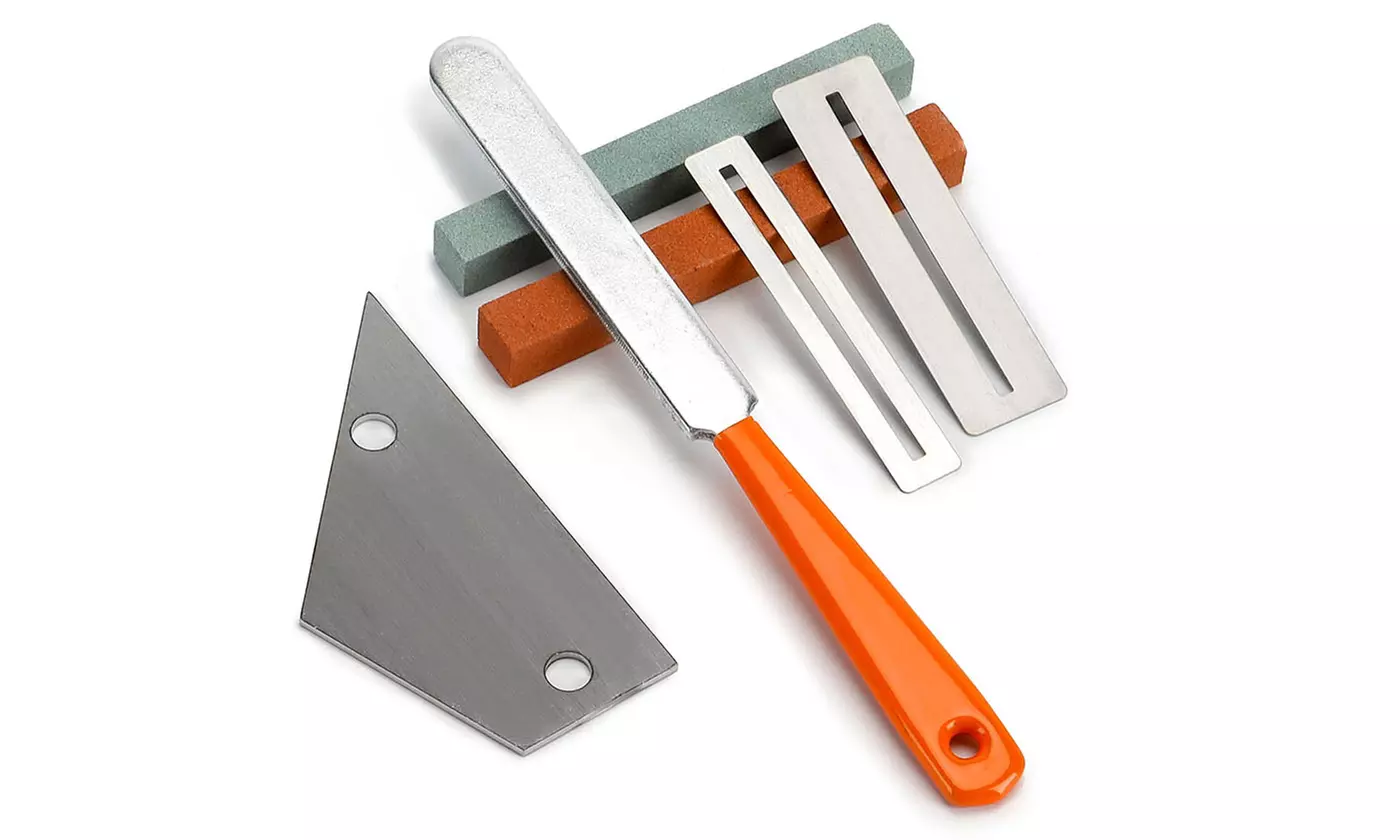 Guitar Fret Crowning Luthier File Leveling Rocker Grinding Tool Kits Repair Tool - Primary Image