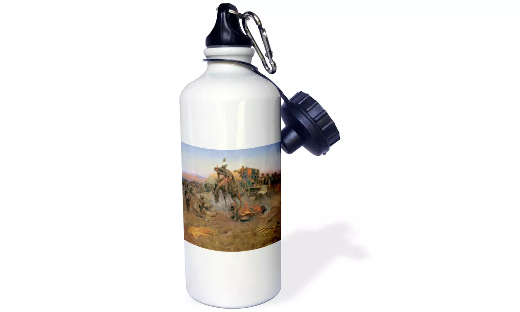  Water Bottle Camp Cooks Troubles by Charles M Russell American West  - Second Medium
