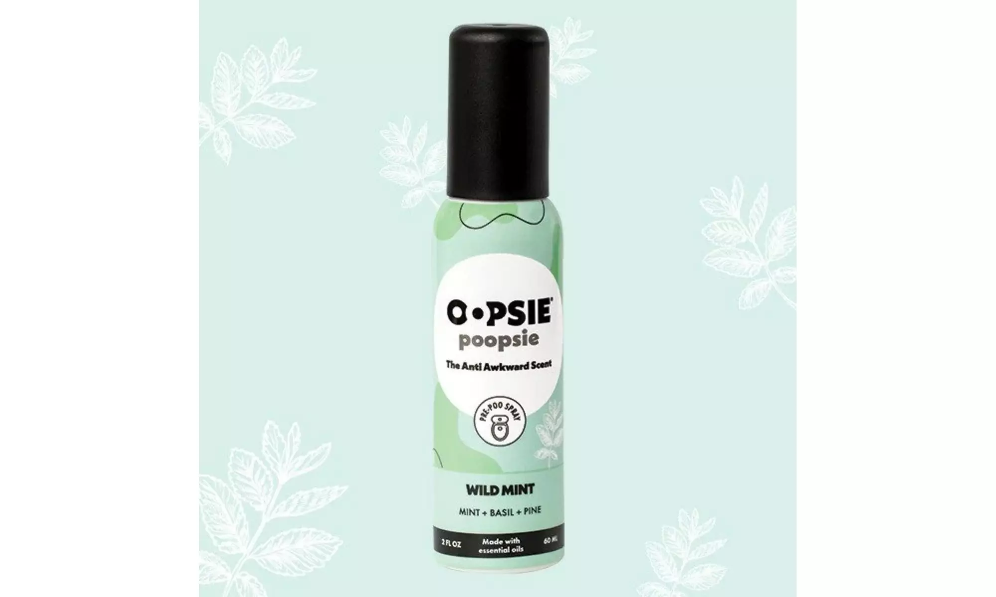 Oopsie Poopsie Pre-Poop Toilet Spray - Single, 2-pack or 4-pack