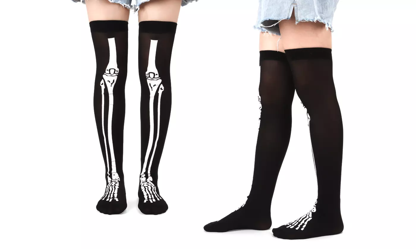 Women's Knee High Halloween Socks