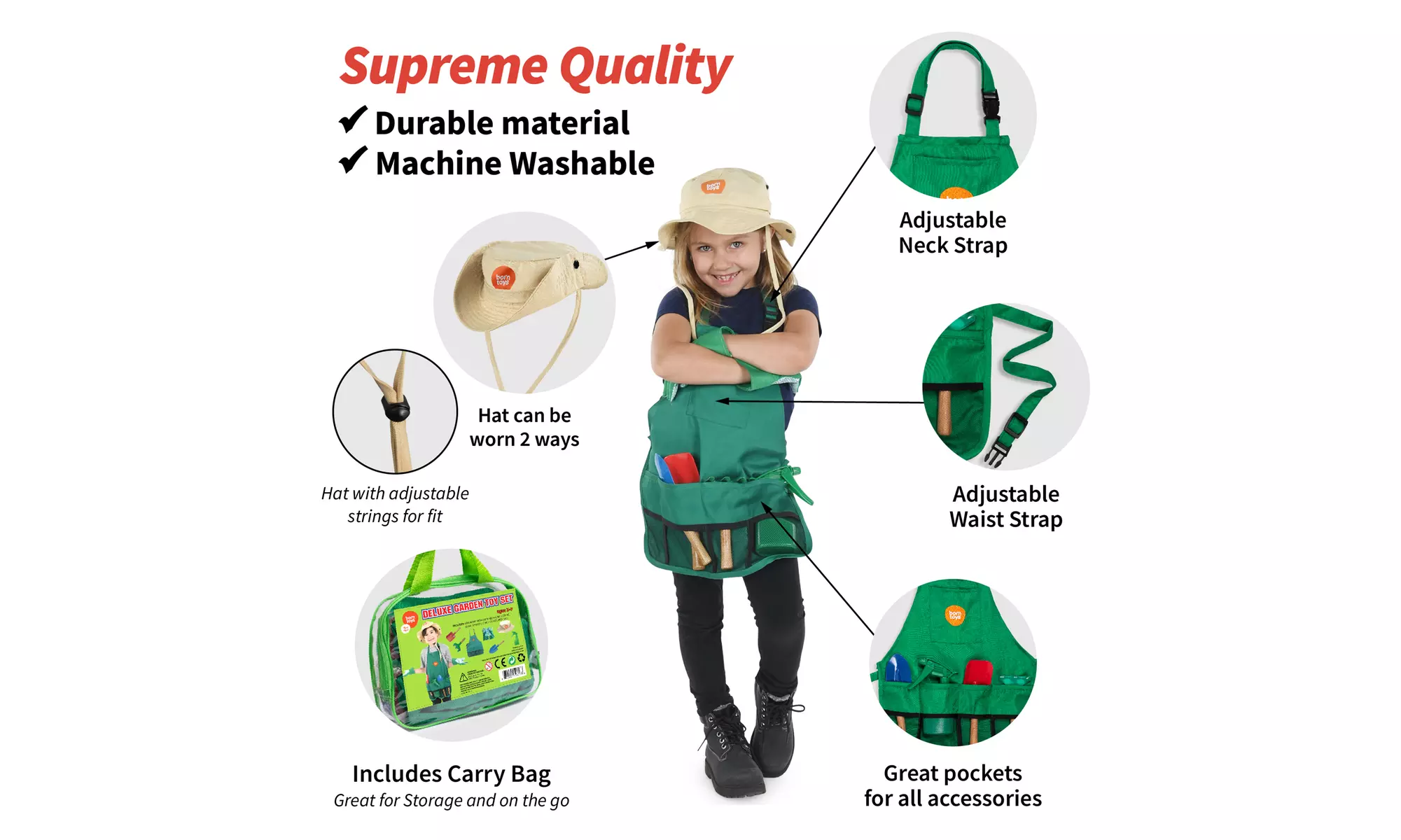 Bintiva Deluxe Garden Toy Set