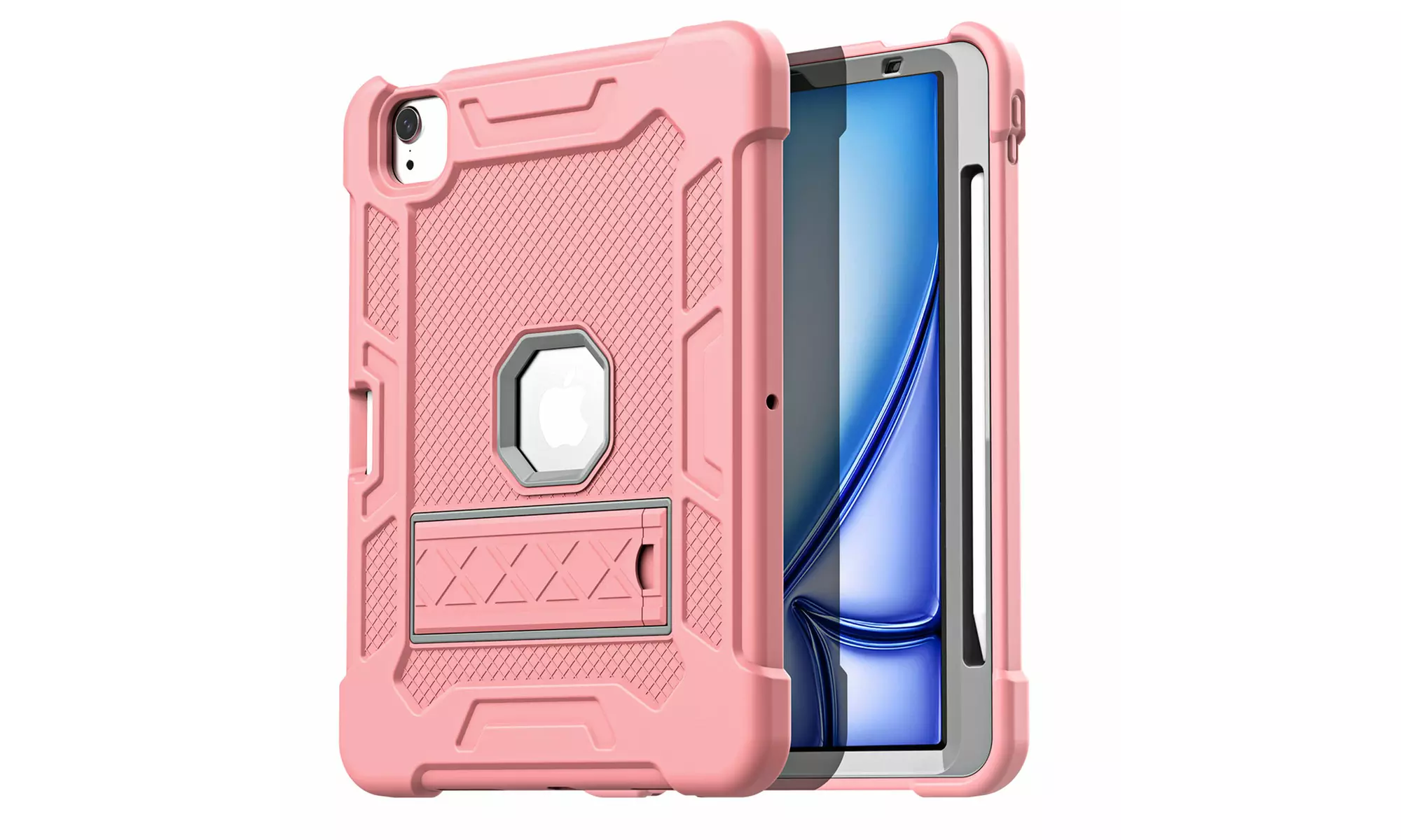 For Apple iPad Air 11-inch 2024 Case Rugged Heavy Duty Shockproof 3-in-1 Cover