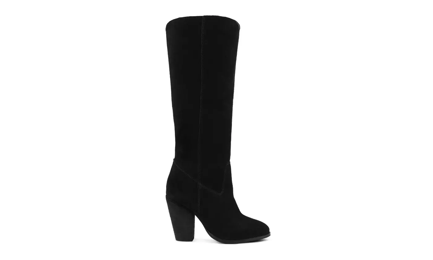 Rag & Co Great-Storm Leather Cowboy Boots