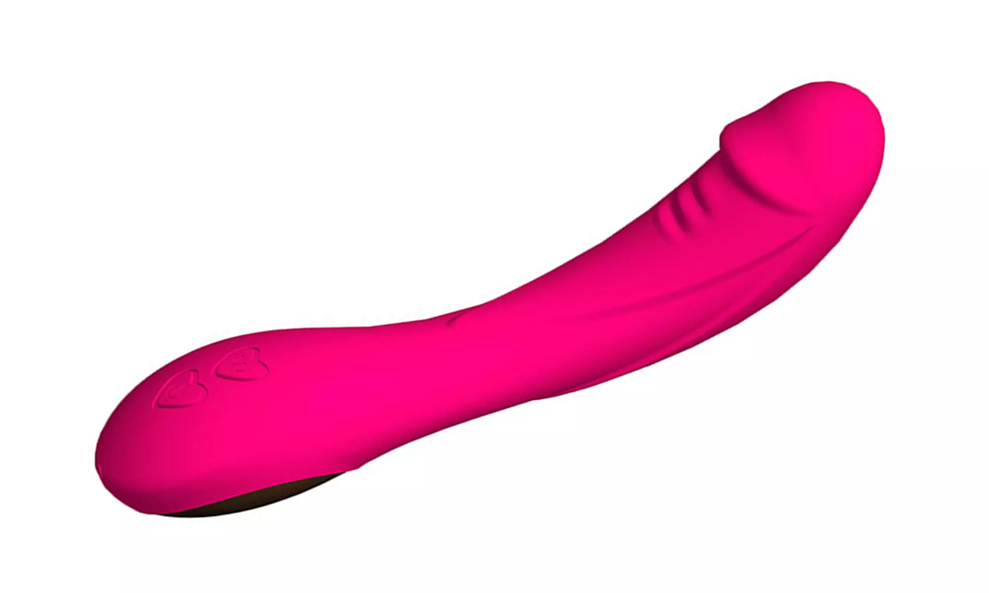 Waterproof 12 Modes G Spot Vibrator Vibrating Dildo - Rechargeable - Primary Image