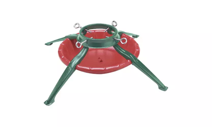 Jack Post 95-6864 Christmas Tree Stand, Green/Red - Primary Image