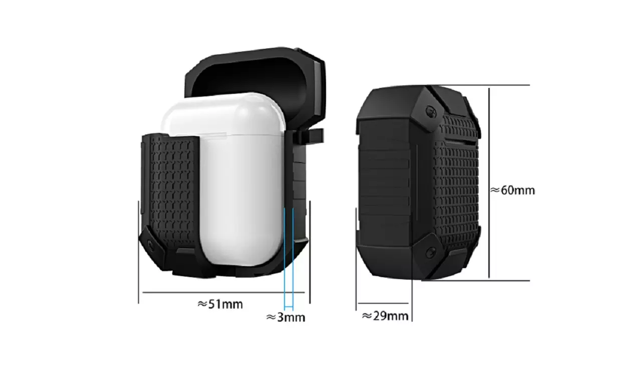 Shockproof AirPods Silicone Case Cover Protective Skin for Airpod Charging Case - Primary Image