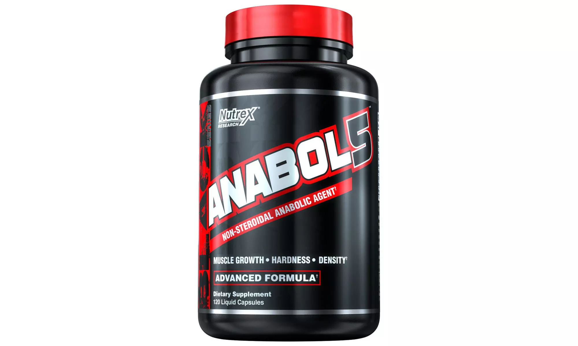 Ultra Potent New Research Anabol-5 Anabolic Muscle Builder 120 Capsules - Primary Image