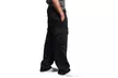 3-Piece Men's Winter Warm Comfy Cargo Pants Functional Pockets for Outdoor Wear  - Second Medium