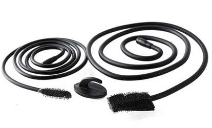 image for QPower 2 Units / set Practical Bath Cleaner Drain Toilet Unclog Serpent Brush