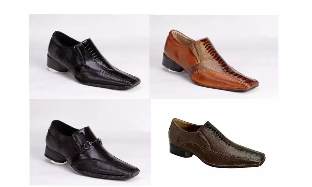 Franco Vanucci Men's Square Toe  Dress Shoes Multiple Styles - Primary Image