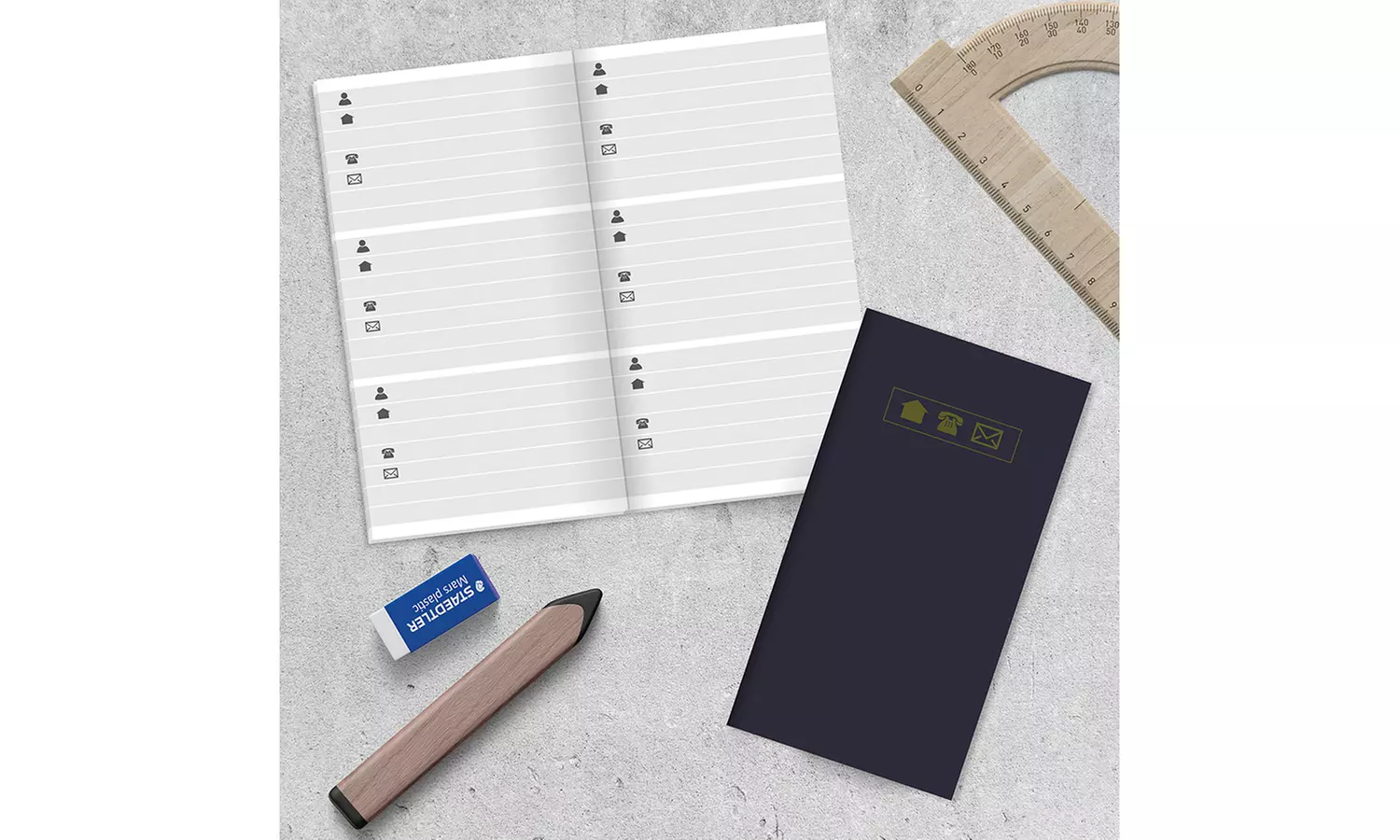 Contacts & Address Pocket Books - Second Medium