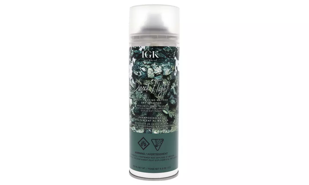 IGK Direct Flight Multi-Tasking Dry Shampoo For Unisex 6.3 oz Dry Shampo - Primary Image