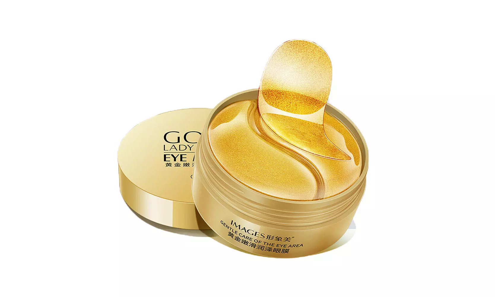 60-120Pcs Gold/Black Pearl/Seaweed Hydrogel Eye Patch Mask Gel Under Eye Pads