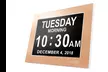 American Lifetime Day Clock with Extra Large Digital Display - Second Medium
