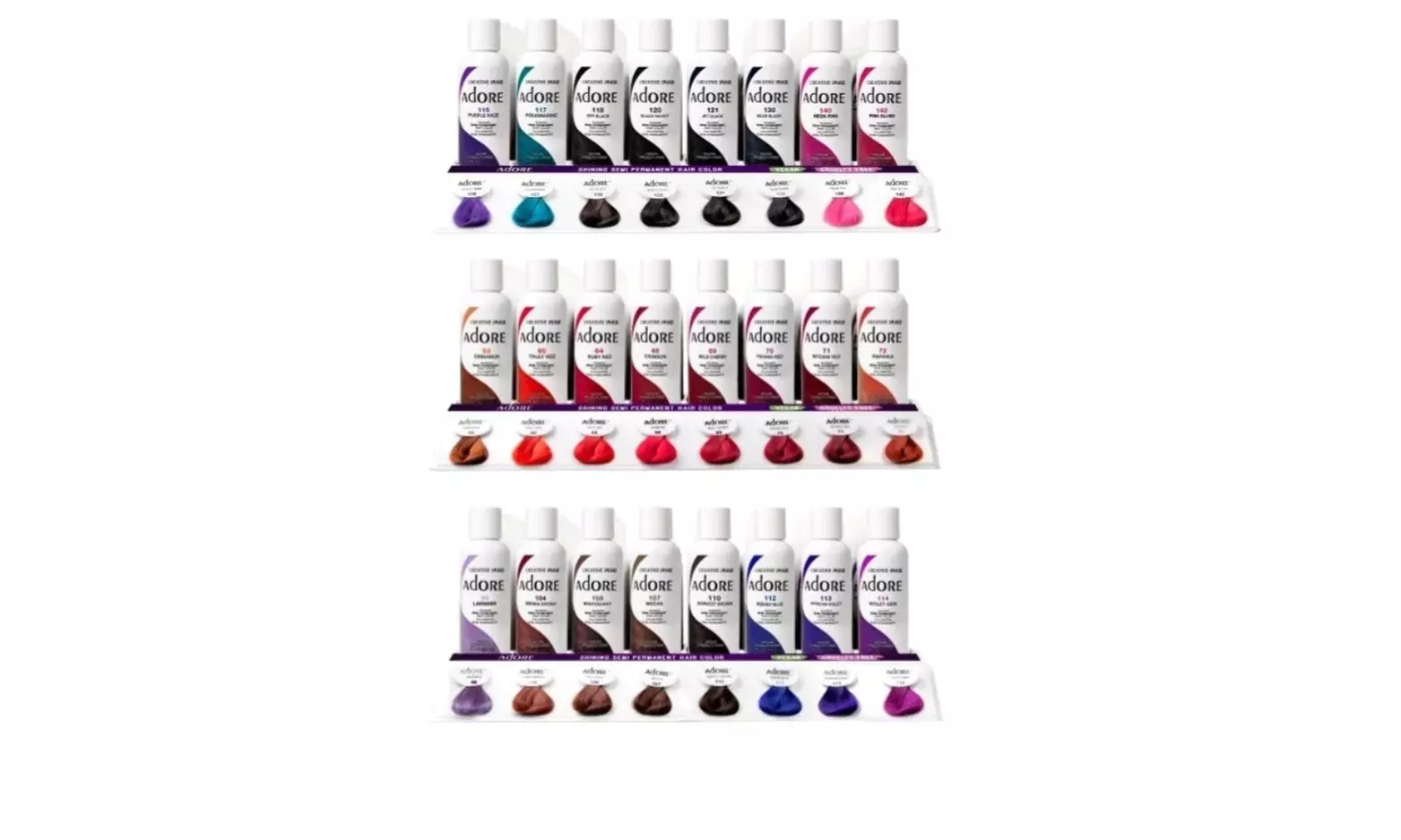 Adore Semi Permanent Hair Dye Color 118mL - Primary Image