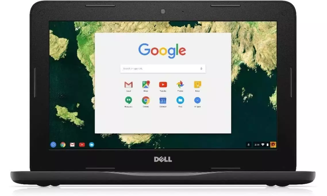 Dell Chromebook 11 - 3180 Intel Celeron N3060 X2 1.6GHz 4GB 16GB (Black)-Renewed