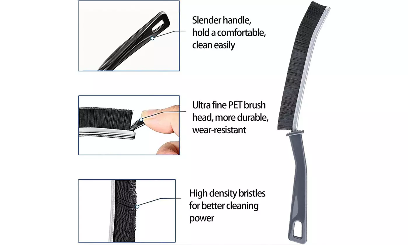 3Pcs Gap Cleaning Brush, Multifunctional Gap Brush Crevice Gap Cleaning Brush