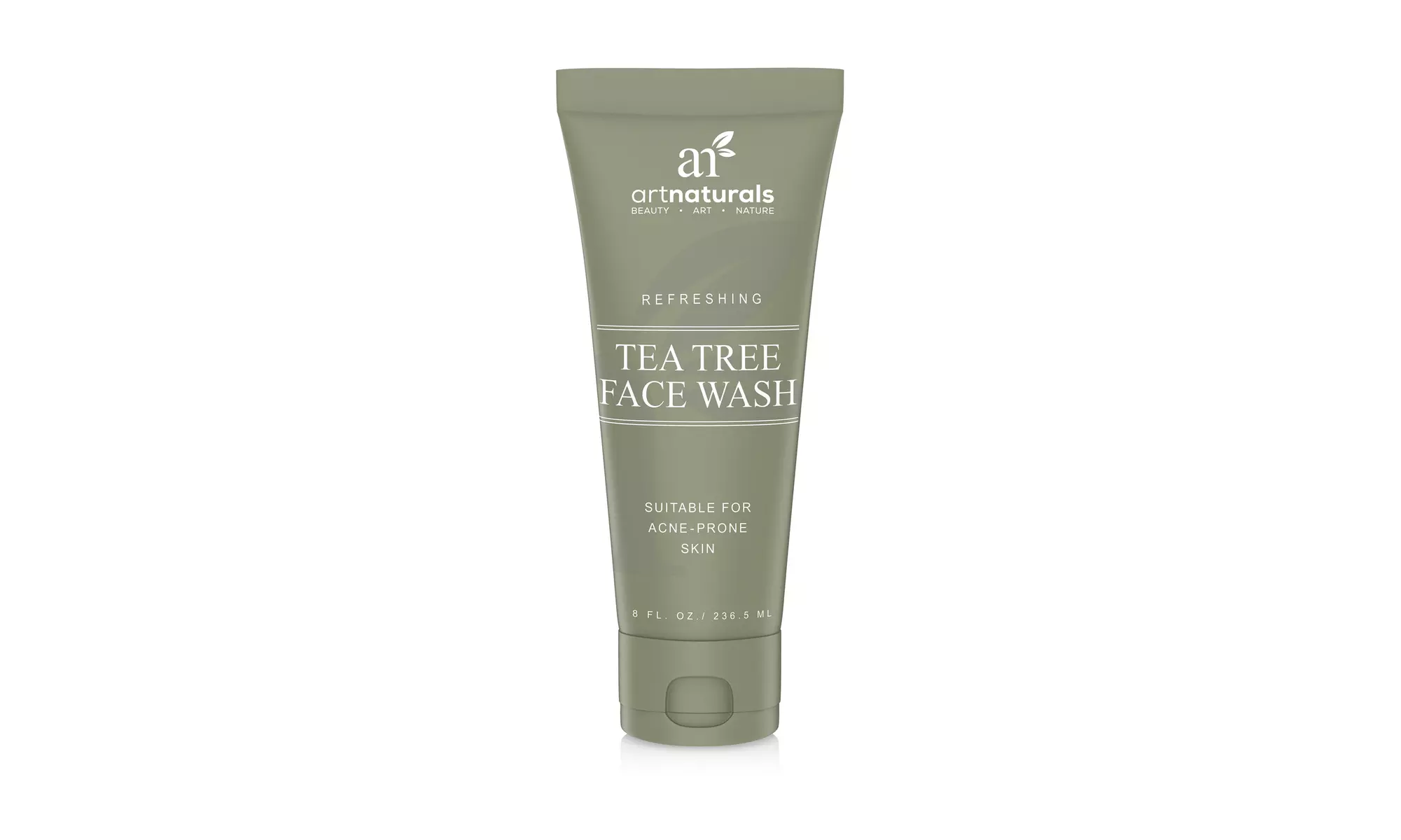 artnaturals Tea Tree Face Wash - Prevent Breakouts (8 Fl Oz / 236ml)  - Primary Image
